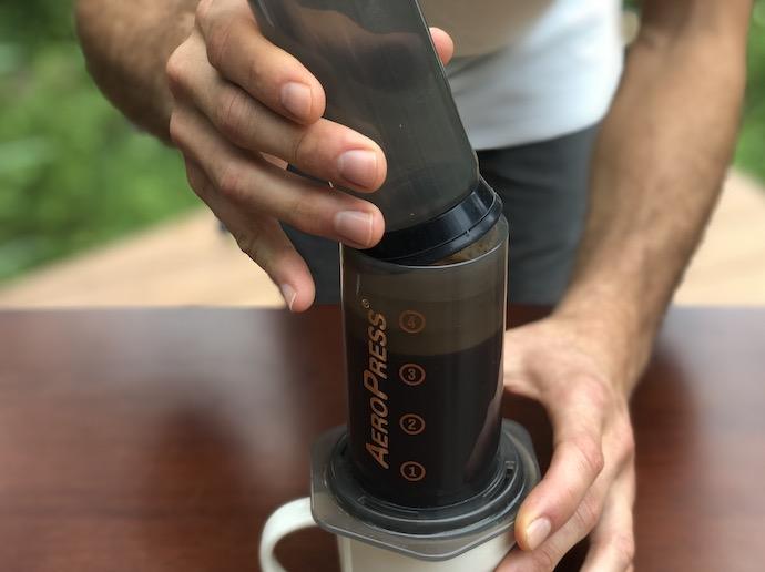 添加aeropress插头