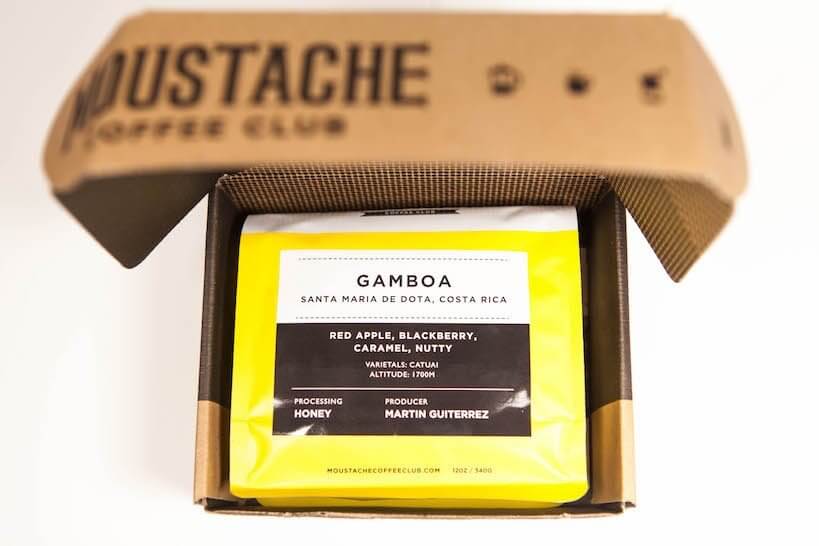 moustache coffee club review