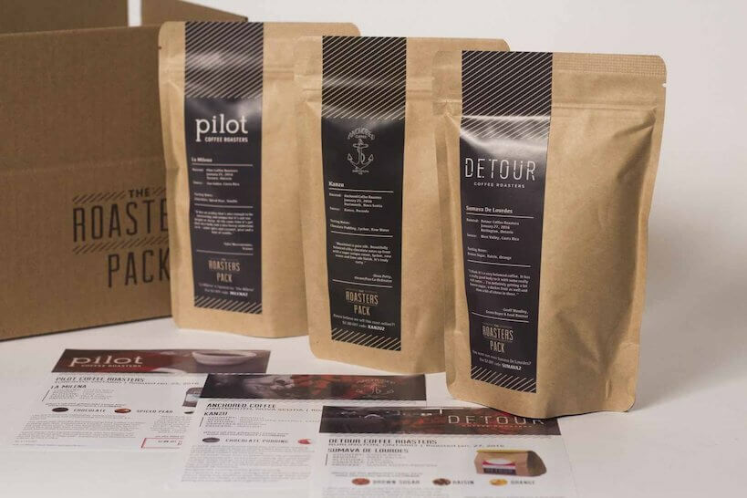 The Roasters Pack coffee subscription