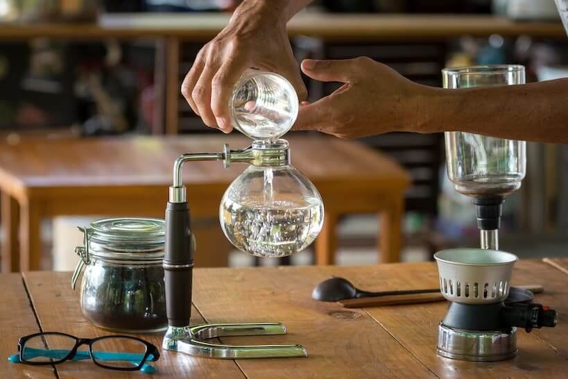 向虹吸式啤酒中加水