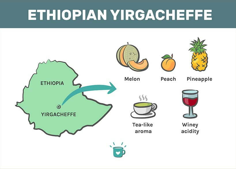 衣索比亚Yirgacheffe咖啡调味注解