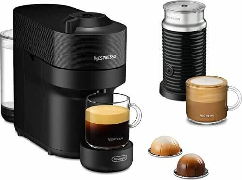 De 'Longhi Nespresso Vertuo + Aeroccino
