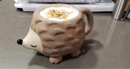 山寨星巴克开心果拿铁