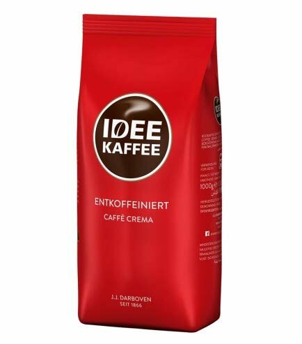 IDEE KAFFEE Entkoffeiniert Cafe Crema