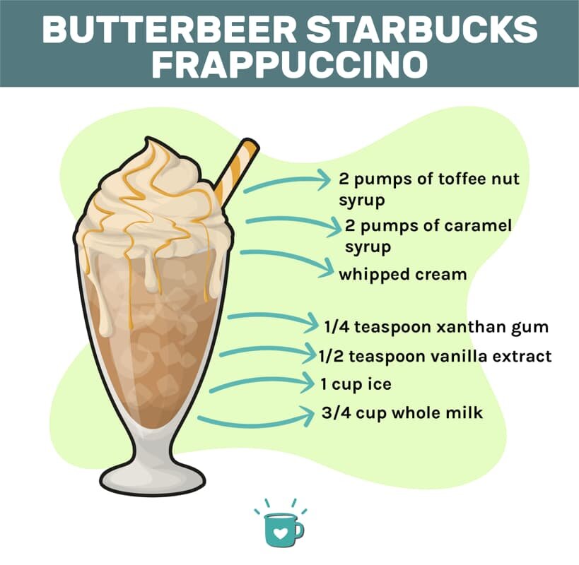 黄油啤酒，星巴克星冰乐