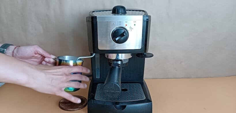 Breve咖啡发泡牛奶